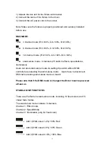 Preview for 2 page of Optima Lighting Coloray Spot 12 User Manual