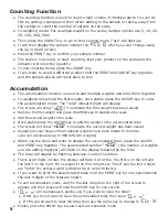 Preview for 10 page of Optima Scale OP-900 SERIES User Manual