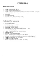 Preview for 4 page of Optima Scale OP-901 SERIES User Manual