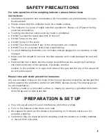 Предварительный просмотр 3 страницы Optima Scale OP-902 User Manual