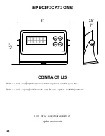 Предварительный просмотр 15 страницы Optima Scale OP-902 User Manual