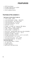 Предварительный просмотр 4 страницы Optima Scale OP-904 User Manual