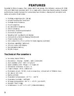 Preview for 4 page of Optima Scale OP-905 User Manual