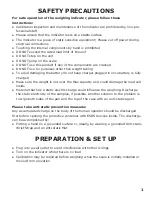 Preview for 3 page of Optima Scale OP-918 User Manual