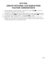 Предварительный просмотр 12 страницы Optima Scale OP-924 User Manual