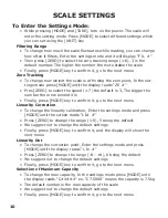 Preview for 12 page of Optima Scale OPF-N User Manual