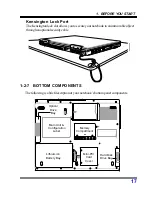 Предварительный просмотр 17 страницы Optima Centoris Z500N User Manual