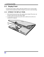 Предварительный просмотр 22 страницы Optima Centoris Z500N User Manual