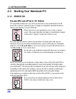 Предварительный просмотр 24 страницы Optima Centoris Z500N User Manual