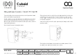 Preview for 17 page of Optimal Audio Cuboid 10 User Manual