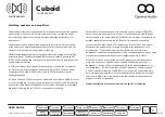 Preview for 19 page of Optimal Audio Cuboid 10 User Manual