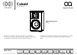 Preview for 3 page of Optimal Audio Cuboid User Manual