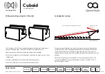 Preview for 9 page of Optimal Audio Cuboid User Manual