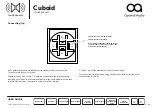 Preview for 11 page of Optimal Audio Cuboid User Manual