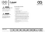 Preview for 15 page of Optimal Audio Cuboid User Manual