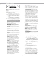 Preview for 2 page of Optimal Speaker Design BLACK A5500 Owner'S Manual