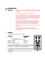 Preview for 8 page of Optimal 1100 Manual