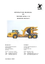 Optimal 2500 Operating Manual предпросмотр