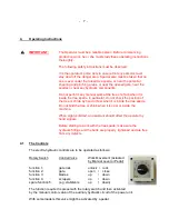 Предварительный просмотр 9 страницы Optimal P 650 Manual