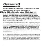 Preview for 2 page of Optimate 1 DUO Instructions For Use Manual