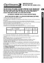 Preview for 3 page of Optimate OptiMate 3 TM430 Instructions For Use Manual