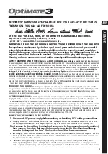 Preview for 5 page of Optimate OptiMate 3 TM430 Instructions For Use Manual