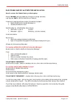 Preview for 2 page of Optimum Contact Meridian User Manual