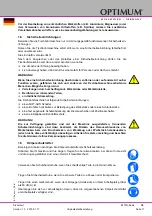 Preview for 11 page of OPTIMUM Maschinen 3003161 Operating Manual