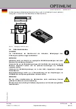 Preview for 19 page of OPTIMUM Maschinen 3003161 Operating Manual