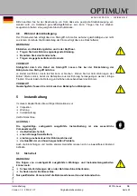 Preview for 25 page of OPTIMUM Maschinen 3003161 Operating Manual