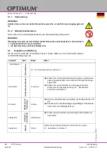 Preview for 26 page of OPTIMUM Maschinen 3003161 Operating Manual