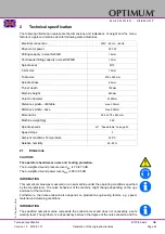 Preview for 45 page of OPTIMUM Maschinen 3003161 Operating Manual