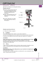 Preview for 48 page of OPTIMUM Maschinen 3003161 Operating Manual