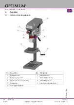 Preview for 50 page of OPTIMUM Maschinen 3003161 Operating Manual