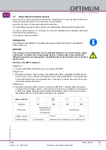 Preview for 9 page of OPTIMUM Maschinen 3020333 Operating Manual