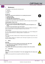 Preview for 49 page of OPTIMUM Maschinen 3020333 Operating Manual