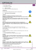 Preview for 12 page of OPTIMUM Maschinen 3034350 Operating Manual