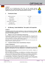 Preview for 9 page of OPTIMUM Maschinen 3101675 Operating Manual