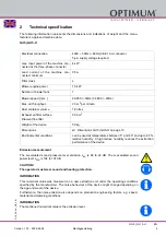 Preview for 9 page of OPTIMUM Maschinen 3107114 Operating Manual