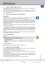 Preview for 16 page of OPTIMUM Maschinen 3107114 Operating Manual