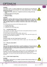 Preview for 12 page of OPTIMUM Maschinen 3111020 Operating Manual