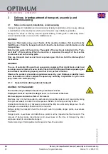 Preview for 20 page of OPTIMUM Maschinen 3111020 Operating Manual