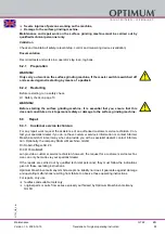 Preview for 55 page of OPTIMUM Maschinen 3111020 Operating Manual