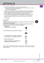 Preview for 76 page of OPTIMUM Maschinen 3111020 Operating Manual