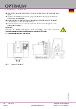 Preview for 34 page of OPTIMUM Maschinen 350 1080 Operating Manual