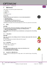 Preview for 42 page of OPTIMUM Maschinen OPTI drill B 17Pro Operating Manual