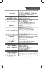 Предварительный просмотр 59 страницы Optimum Medical HZ-8568 User Manual