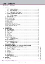 Preview for 2 page of Optimum 302 0420 Operating Manual