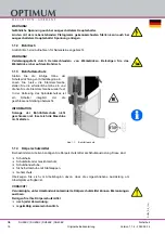 Preview for 16 page of Optimum 302 0420 Operating Manual