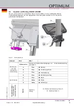 Preview for 55 page of Optimum 302 0420 Operating Manual